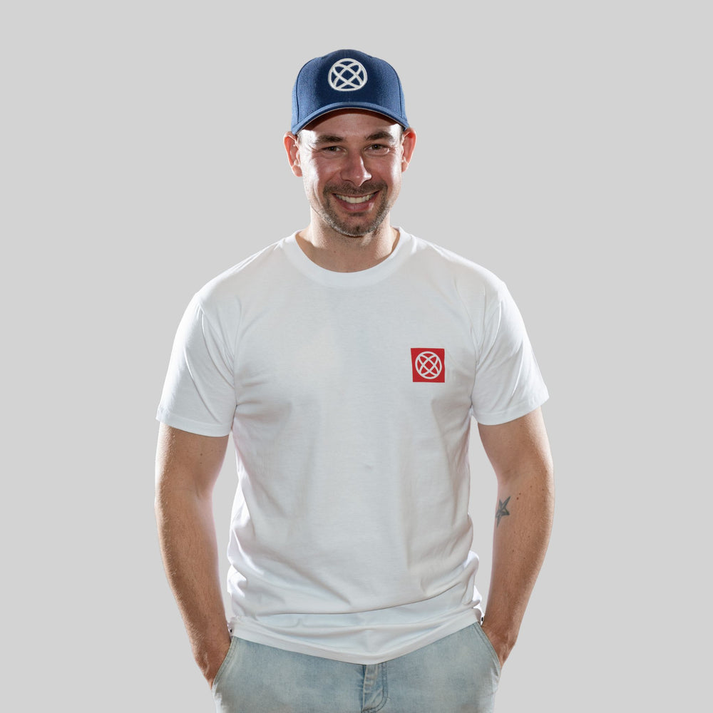 Men's White MTB T-Shirt