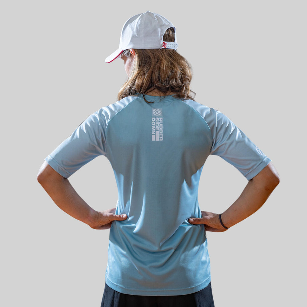 
                  
                    Women's Short Sleeve Blue MTB Jersey
                  
                