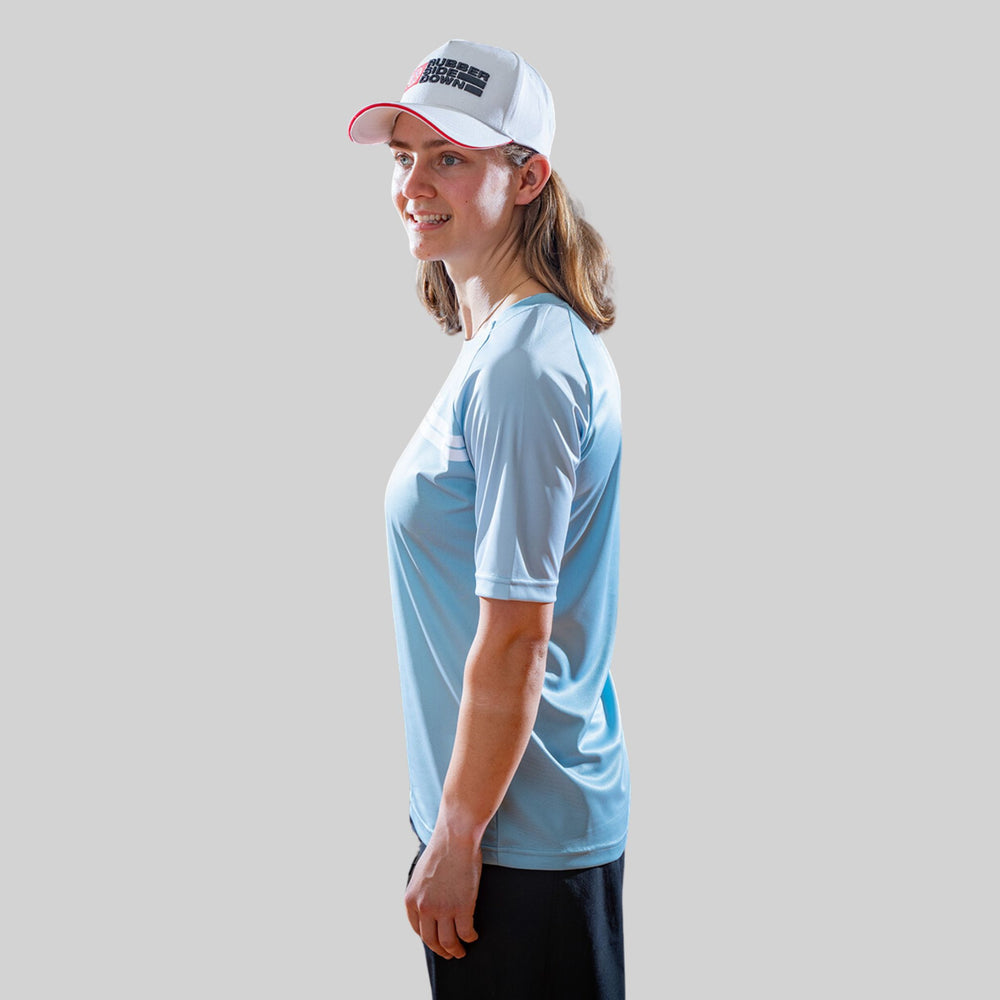 
                  
                    Women's Short Sleeve Blue MTB Jersey
                  
                