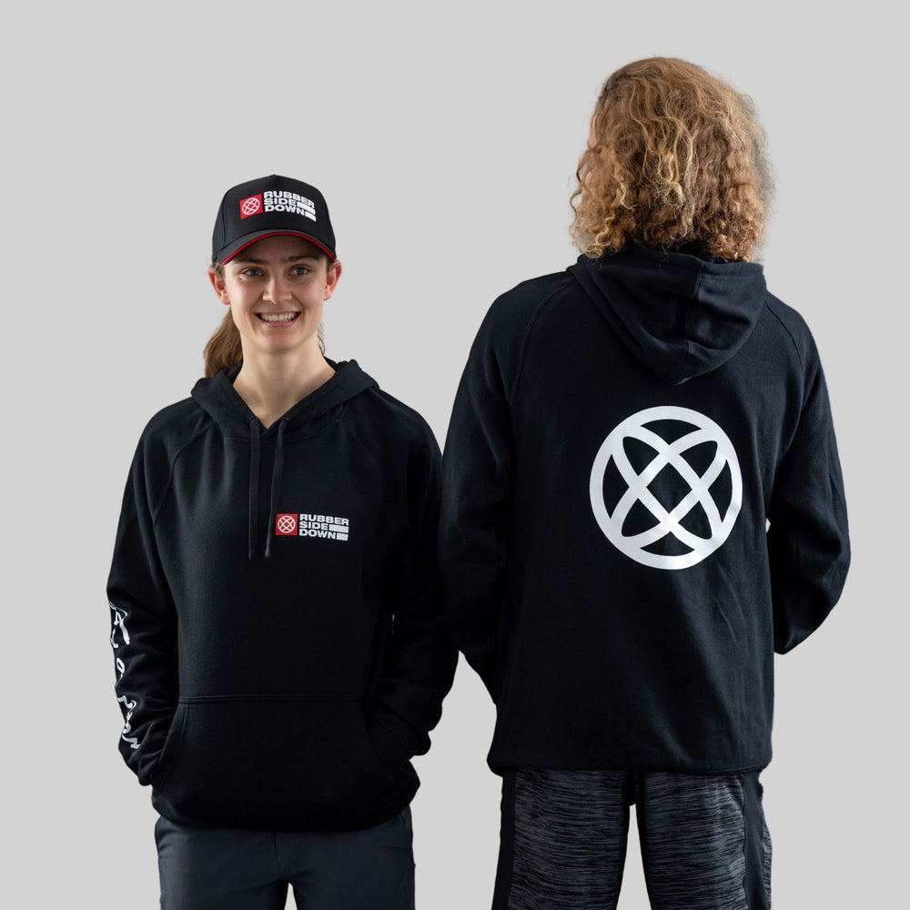 Unisex Black MTB Hoodie