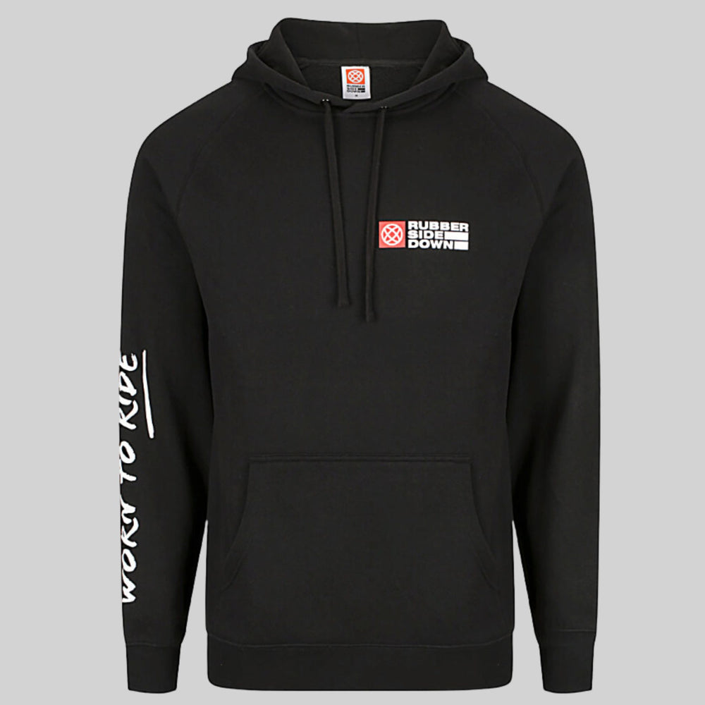 Unisex Black MTB Hoodie