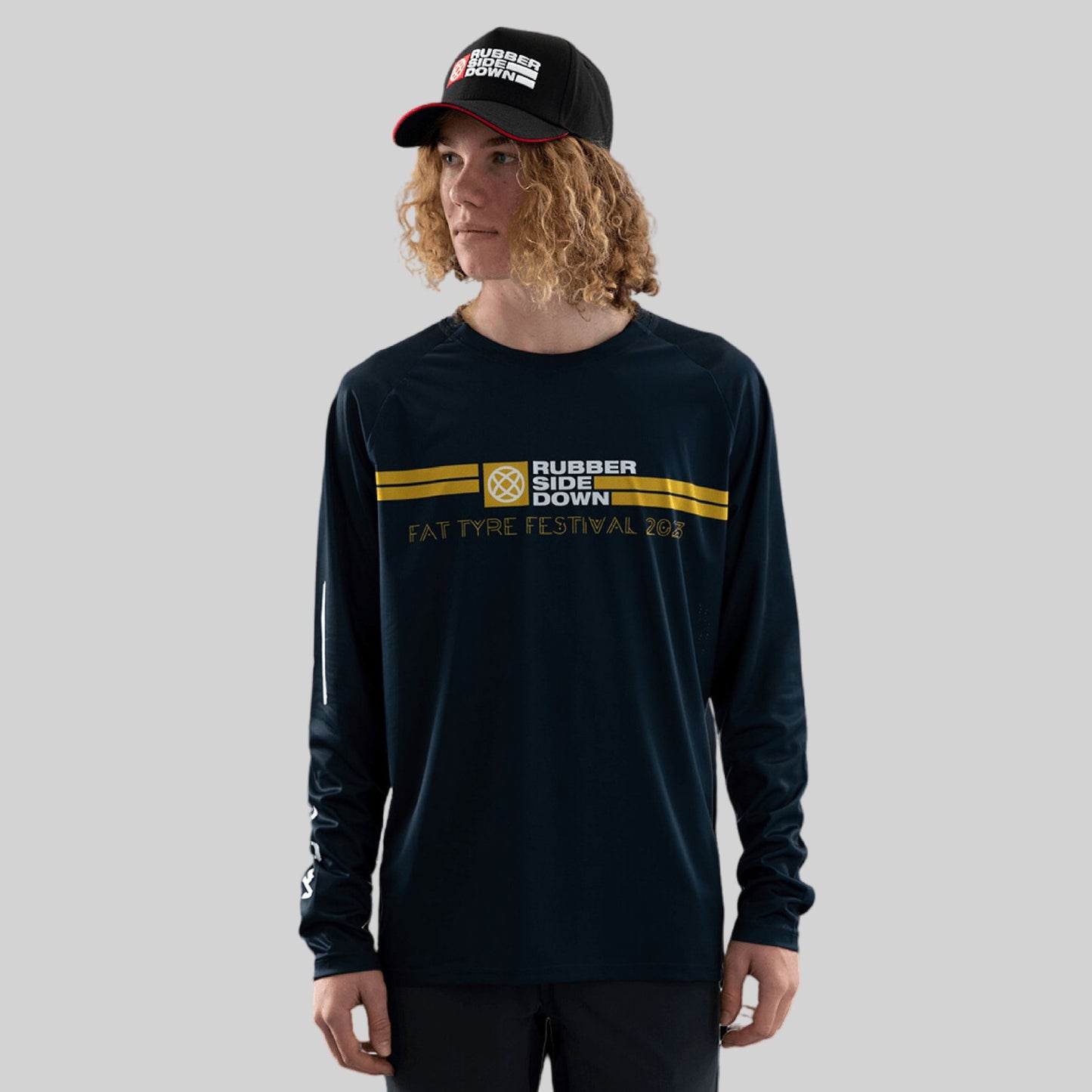 Custom Unisex Long Sleeve Mountain Bike Jersey