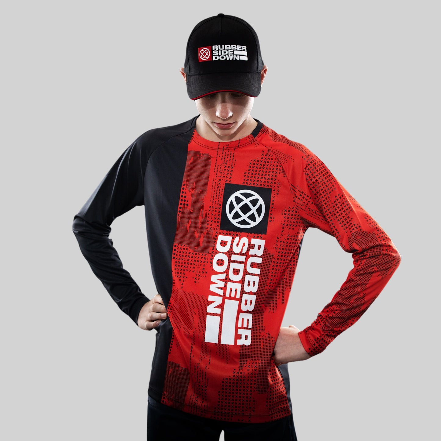 Youth Long Sleeve Mountain Bike Jersey