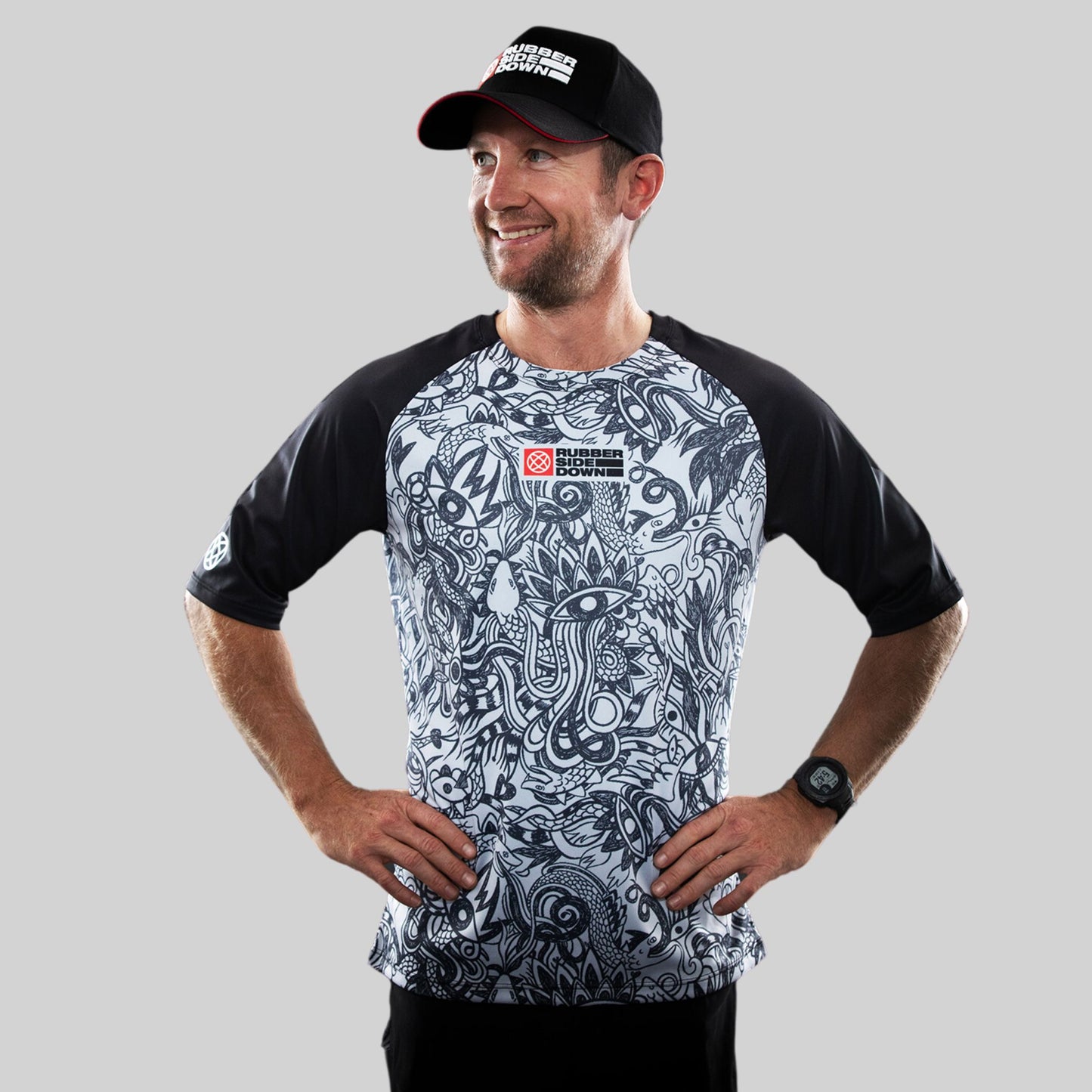 Men's Lunar Short Sleeve Mountain Bike Jersey